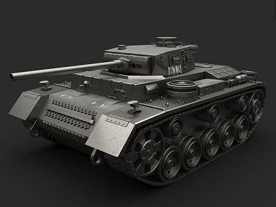 Modern Tanks 3d model