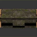 Traditional Archway with Arched Gate and Decorative Roof Orange and Gray Exterior Architectural Design