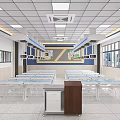 Modern Laboratory 3d model