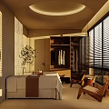 Luxury Beauty Hair Salon Treatment Room With Natural Light Green Plant And Comfortable Chairs