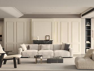 Living room 3d model