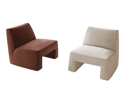 Modern Sofa Stool Leisure Chair Single Sofa 3d model