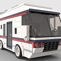 LEGO Toy Blocks RV Bus 3d model