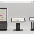 Public Facility Self Service Equipment With Information Display I Symbol Kiosk And Ticket Machine