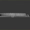 Effective Metal Circular Mousetrap With Serrated Edges Spring Mechanism And Pedal