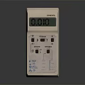 Modern Calculator Meters Electronic Calculator Casio Calculator 3d model
