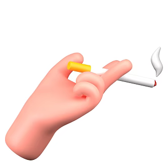 Modern Cartoon Small Gestures Anime Small Gestures 3d model