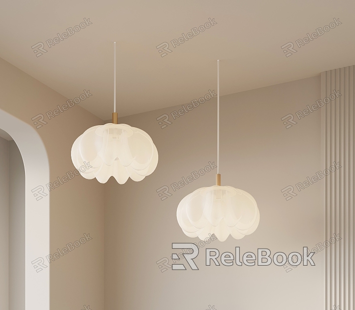 05 chandelier modern cream wind chandelier model