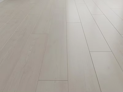 Light Colored Wooden Floor With Natural Wood Texture And Smooth Surface For Modern Home 3d model