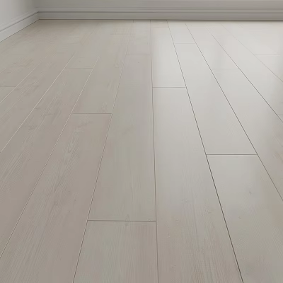 Light Colored Wooden Floor With Natural Wood Texture And Smooth Surface For Modern Home 3d model