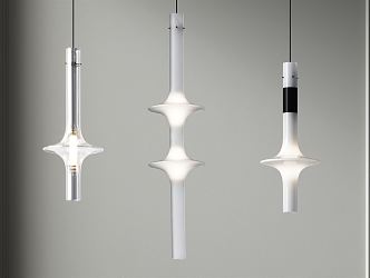 Modern chandelier 3d model