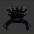Axolotl Aquatic Creature With External Gills Sleek Body And Flat Tail