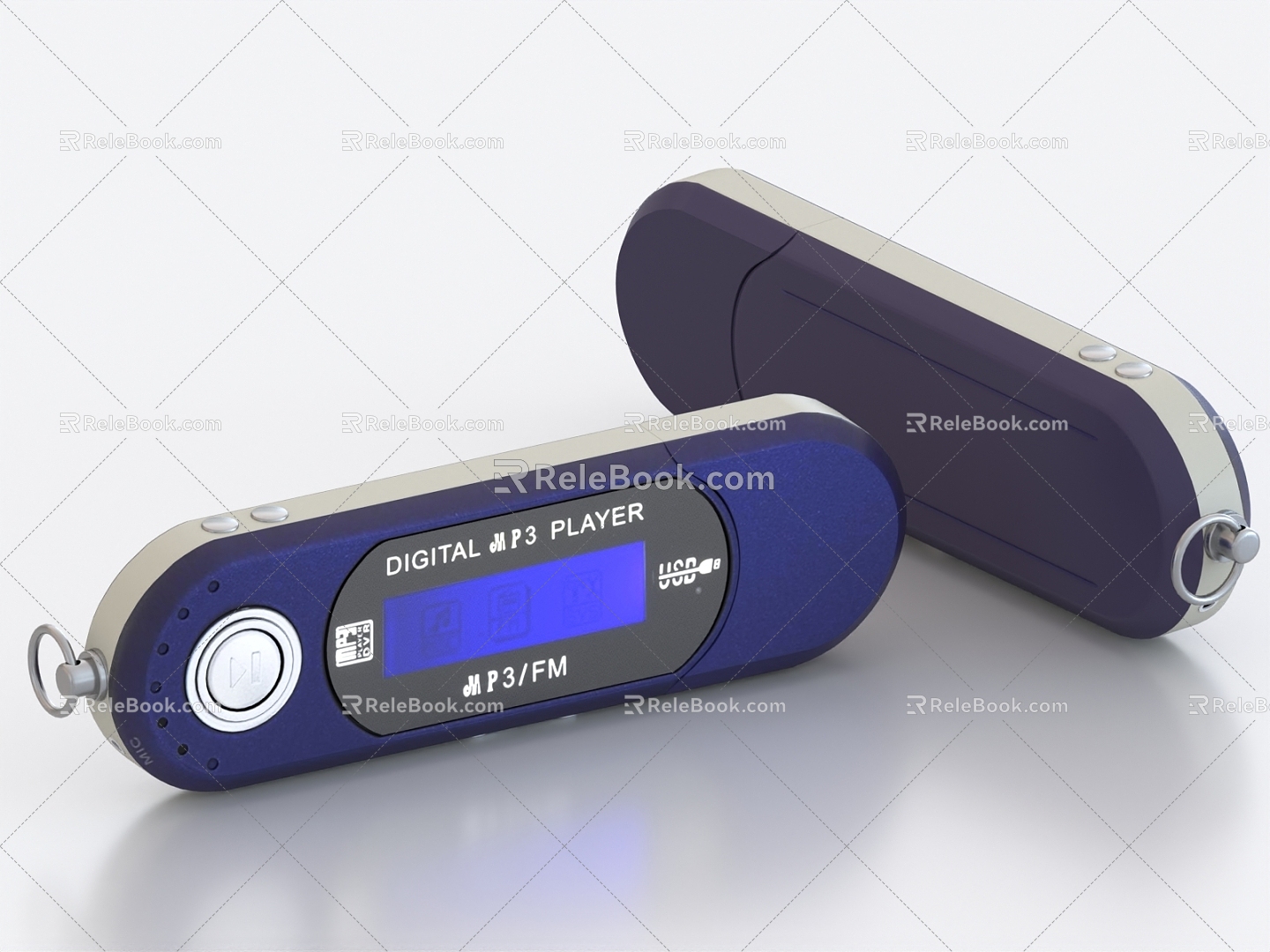 MP3 MP4 Walkman Radio 3d model