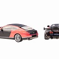 sports car Bugatti Bentley 3d model