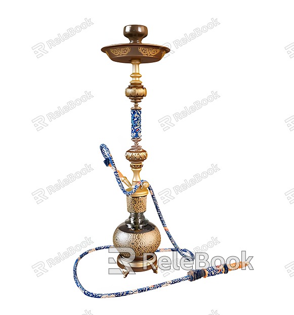 Light Luxury Hookah Ornaments model