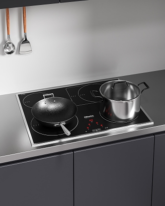 Kitchen Small Pot Pan 3d model