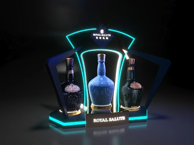 Royal Salute Heap c2 3d model