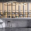 Modern Bar 3d model