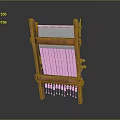 Loom Manual Loom Simple Loom 3d model
