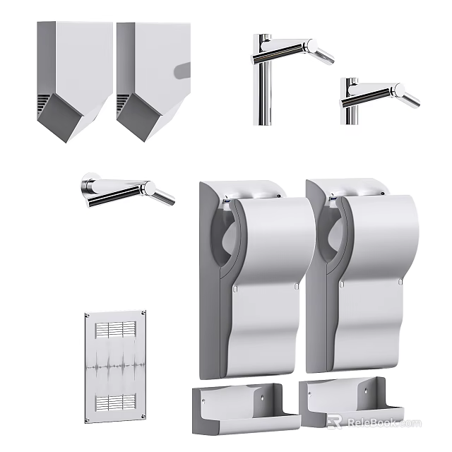 Modern Steel Locker Storage Units With Functional Design And Organization Features 3d model