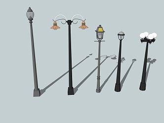 Modern street lamp street lamp garden lamp landscape lamp 3d model