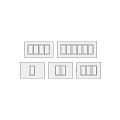 Switch socket combination 3d model