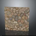 Natural Pebble Stone Wall Design For Interior Exterior Wall Decoration