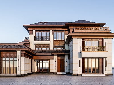 Chinese single-family villa model