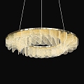 Modern chandelier 3d model