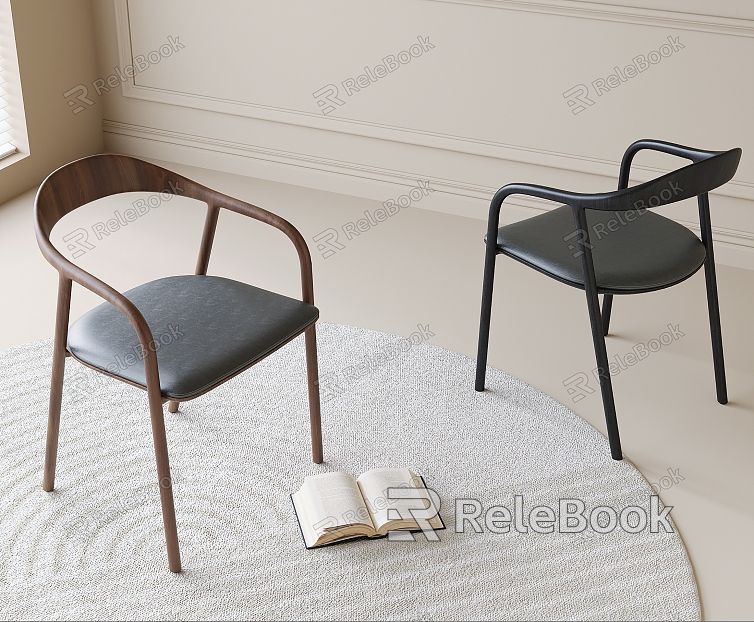 Dining Chair Single Chair Leisure Chair Armchair model