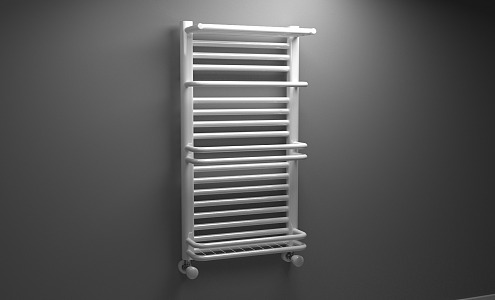 Small basket radiator heating bathroom kitchen radiator St. Lawrence steel radiator the same 3d model