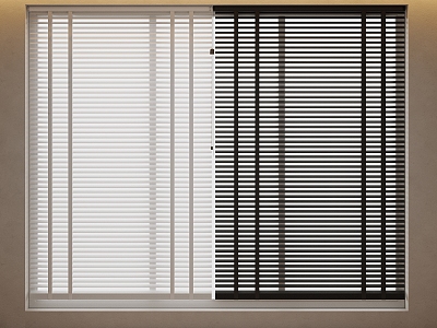 Venetian blinds Curtain Shangri-La Curtain Honeycomb Curtain Vertical Curtain Roman Curtain Cloth Curtain 3d model