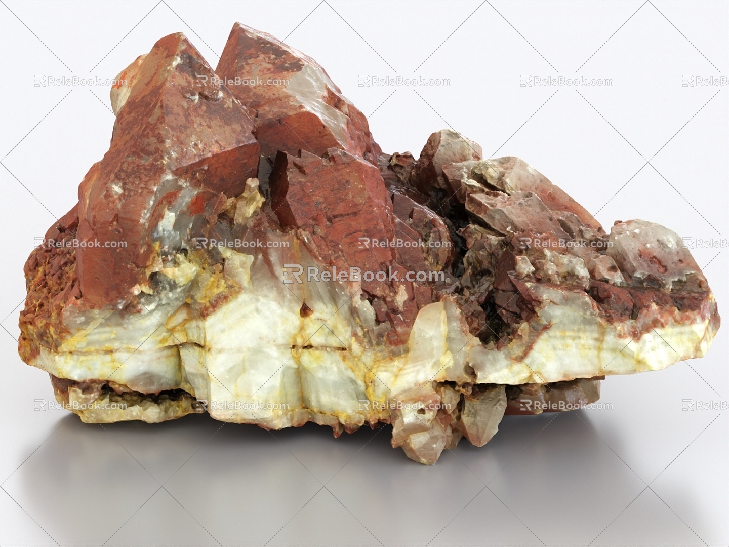 Stone Ore Rock Volcanic Rock Granite Gem Quartz Hemp Stone Marble Dolomite 3d model