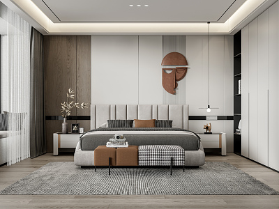 Modern Bedroom model