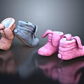 Cute Baby Shoes With Rabbit Ear Design And Colorful Styles For Toddlers