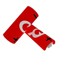 Red Lithium Battery With Internal Cell And Red Outer Casing For Electronic Devices