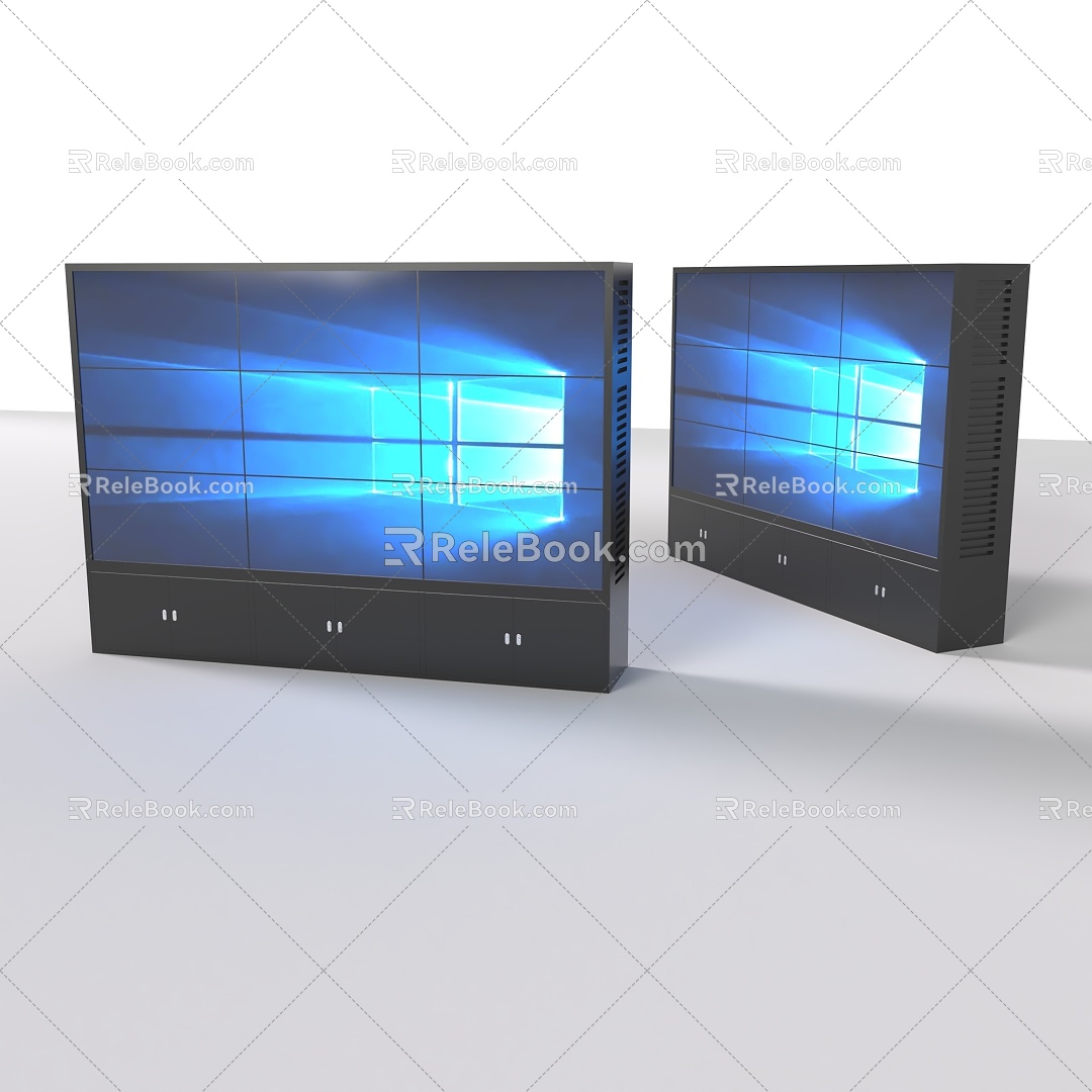 Display Screen Display Cabinet Display Split Screen Display model