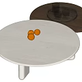 Modern coffee table combination 3d model