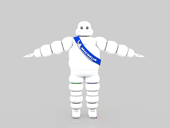 Michelin Tire Man Bibden 3d model
