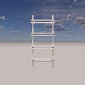 Modern Stainless Steel Bathroom Cabinet Rack With Multiple Shelves For Towel Storage