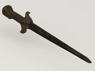 Cold Weapon Sword 3d model