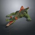 Crocodile Alligator Nile Crocodile carnivore reptile cold-blooded animal reptile reptile 3d model