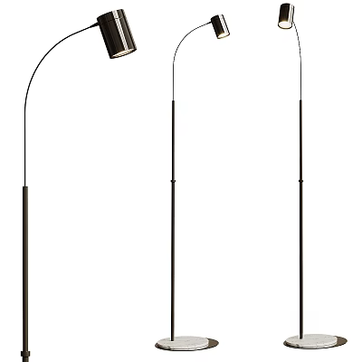 Elegant Modern Arched Floor Lamp With Metal Stand And Various Designs 3d model