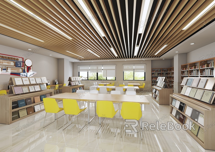 Library Reading Room model