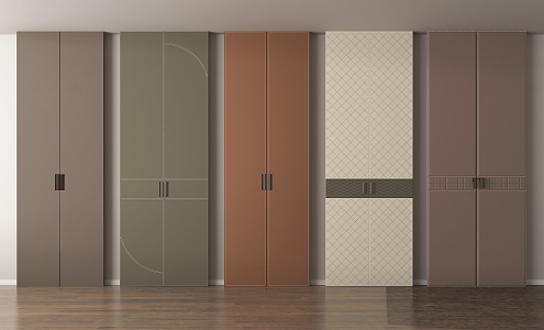 Leather Door Panel Leather Cabinet Door Panel Cabinet Door 3d model