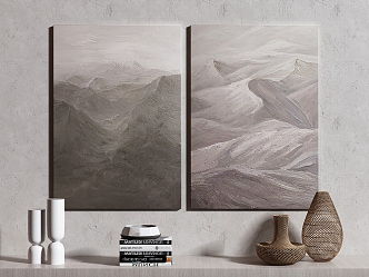 Quiet Decorative Paintings 3d model