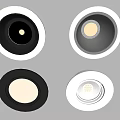 Modern Recessed Spotlights With Various Design Styles And LED Lighting Features