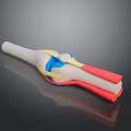 3D Knee Joint Anatomy Model With Ligaments Cartilage And Muscle Tissues