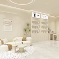 Elegant Cream Tone Beauty Salon Interior Design With Cozy Guest Lounge And Premium Treatment Areas