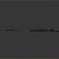 Modern Tactical Sniper Rifle With Scope Red Accents And Black Body Design